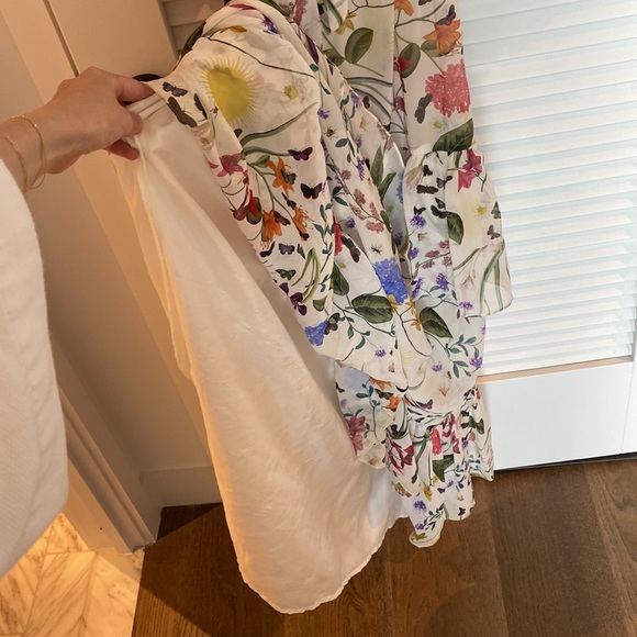 Borgo de Nor Margaux Ruffled Floral Maxi Dress - Picture 6 of 7